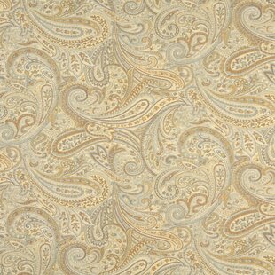 Harley - Modern Paisley Linen Jacquard Fabric by the Yard - Available in 5  Colors