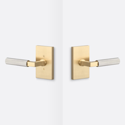 Levanto Passage Rosette, Knurled Grip