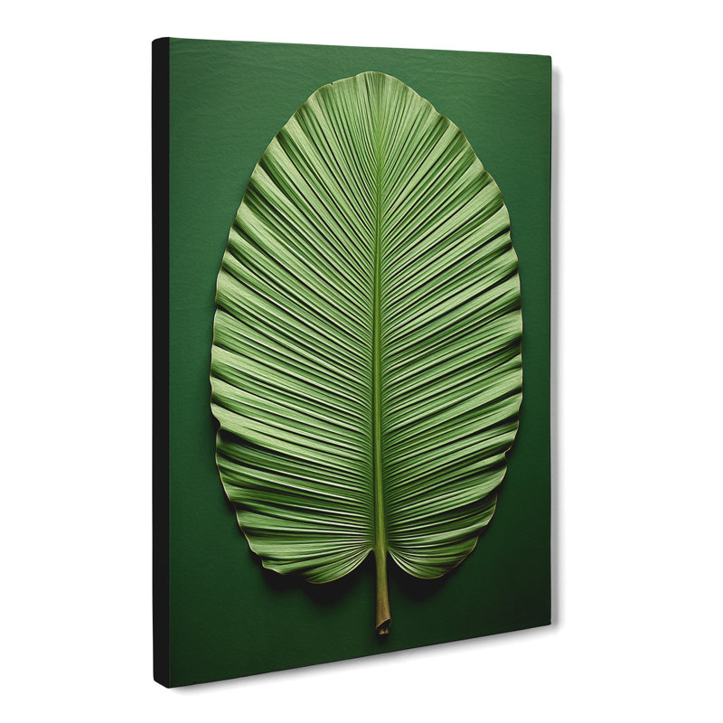 Palm Leaf Conceptual - No Frame Print, 50cm H x 35cm W x 3cm D