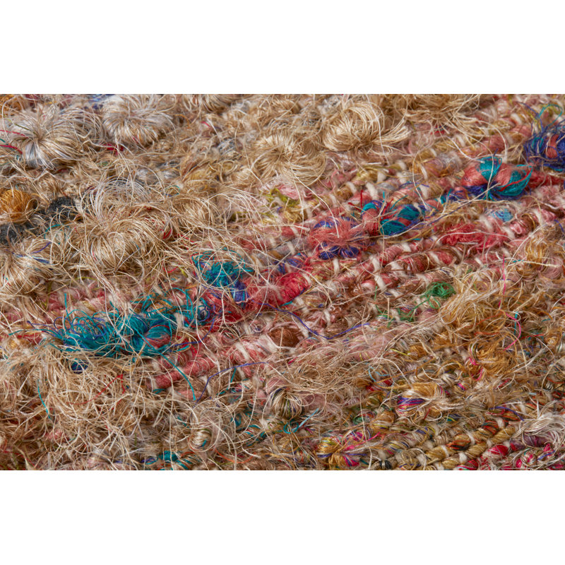Multicolor Handwoven 13" x 35" Lumbar Pillow Cover