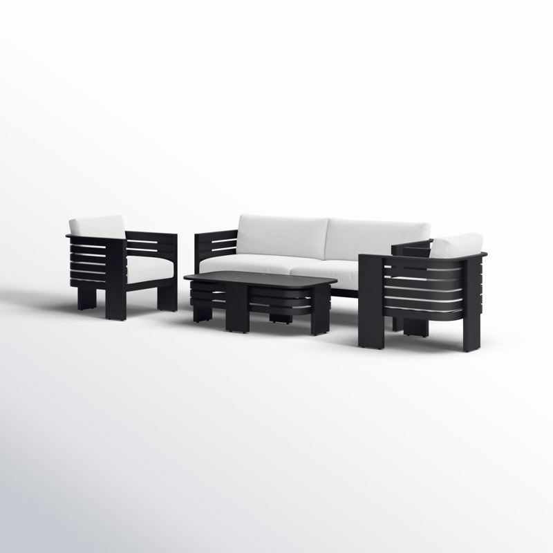 Ari 4Pc Deep Seating Patio Furniture Set