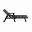 Chaise longue à dossier réglable Clairan-1483947105
