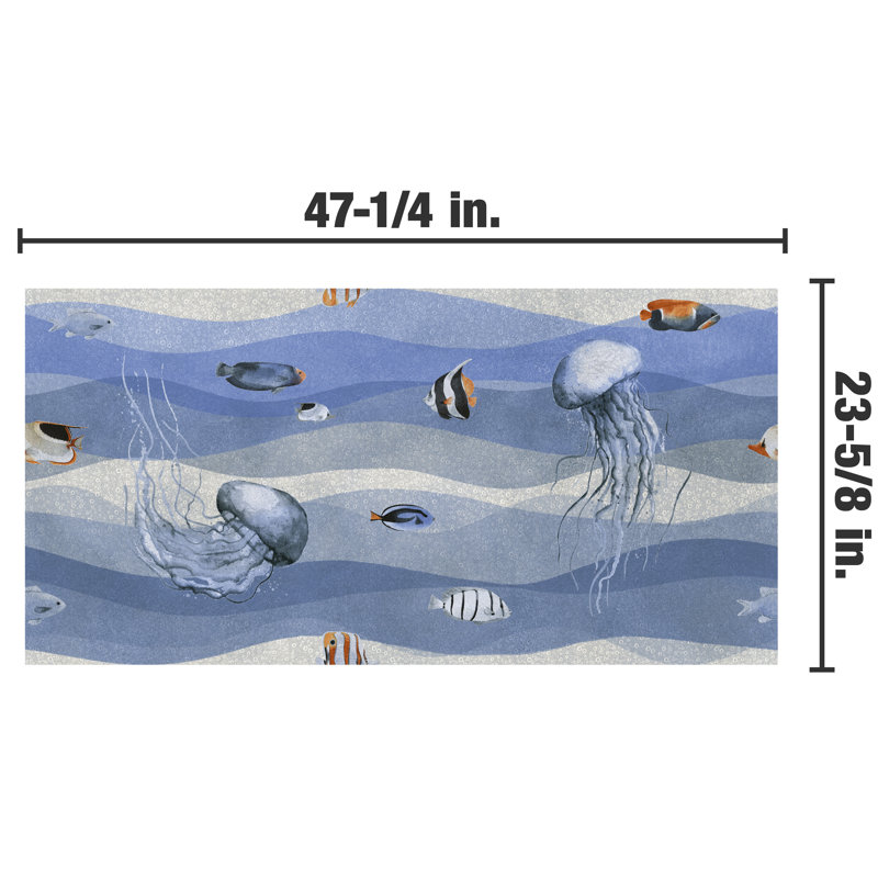 Carrelage mural en porcelaine 24 po x 47 po Dreamscape Pacific