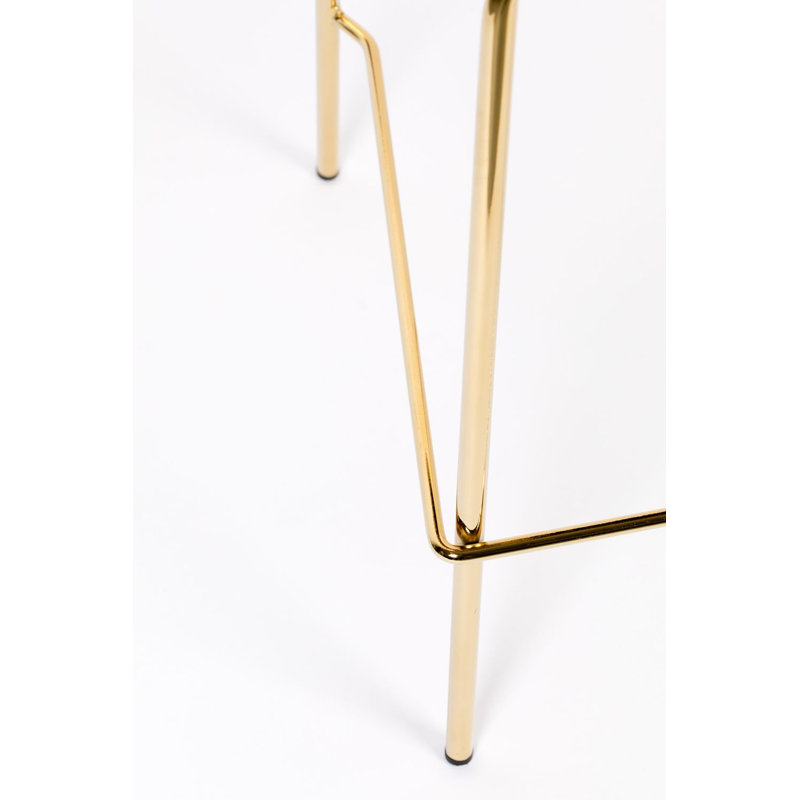 Jolien 26'' Counter Stool, Gold, Pink