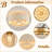 20" Boho Ceiling Fan Light with Remote Control,Hand Woven Rattan Flush Mount Fan Light with Lights for Bedroom, Living Room, Kitchen, White