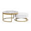 Table basse gigogne moderne avec tiroirs Modern