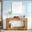 Console moderne, table d'appoint avec rangement-2097528727
