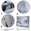 «Winter Snowy Serenity IV - Winter Landscape», reproduction sur toile-851859617-851859621