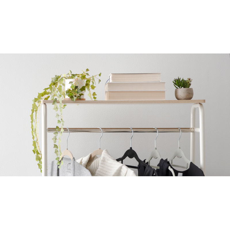 Portant à vêtements 25,2 po IRIS, Blanc
