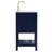 Sinclaire 24'' Single Bathroom Vanity with Engineered Marble Top-595369486