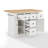 Diamondback Solid Wood Top Kitchen Island with Spice Rack-1758363076-1768424040