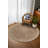 Mandala Collection Digital Print Cotton-Polyester Geometric Beige Rug-62173591