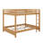 Queen Size Bunk Bed With Ladder And Trundle-792271754