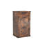 Porte de grange 3 tiroirs en bois avec serrure H 30,71 po-1635206204