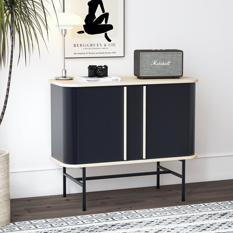 Buffet Mirdza, Natural/Black