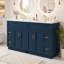 Ensemble de meuble-lavabo avec tiroirs et tablettes réglables et lavabos (comprend 2 meubles-lavabos)-803172749