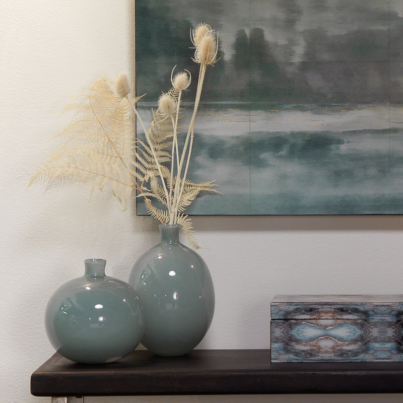 Vase de table Enida, gris