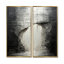 Minimalisme, solitude, méditation, impression sur toile
