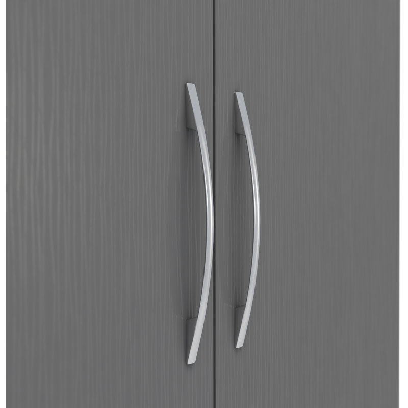 Cascio 6 Door Wardrobe, 3D Grey