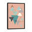 « abstract geo ii rose », impression sur toile-73439301-73439299-73439300