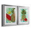 Ananas et melon d'eau I - ensemble de 2 reproductions d'art-1786046063-1786046035-1786046033