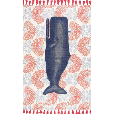 Tapis baleine en coton Thomas Paul