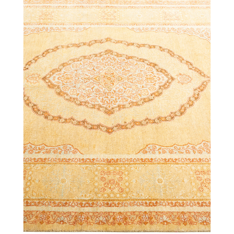 Classic One-of-a-Kind 4' 1" X 6' 4" Hand Knotted Area Rug