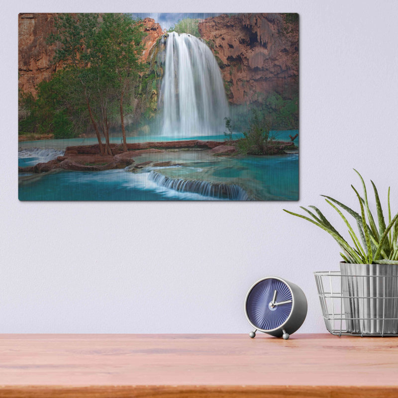 Havasu horizontal - impression sans cadre sur métal, H 12 po x l 16 po x P 0,13 po