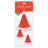 1 Piece Disposable Paper Plastic Paper Christmas Tissue Flowers Disposable Party Supplies for Guests
