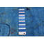 Tapis bleu Vibrance 7 pi 11 po x 9 pi 9 po