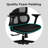 Liora Ergonomic Mesh Office Chair with Adjustable Headrest, Lumbar Support, and Breathable Backrest