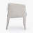 Darrin 19" H Wooden Frame Upholstered Armchair with Foam and Fiber Low Back Contemporary Dining Room Chairs-1981146769