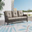 75" Wide Outdoor Patio Sofa with Cushions-88609909-88609912