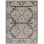 Ziegler Wool Oriental Area Rug in Light Blue/Black
