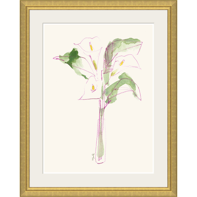 Calla Lilies Print by Yuki Osada