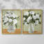 Impression encadrée Vased Viburnum I-Premium - prête à être accrochée - aucun clou requis - aucun clou requis-696928857-696928858