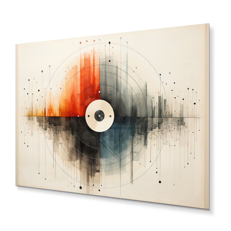 Disque vinyle - Serenade, H 30 po x l 40 po x P 1 po