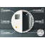 Huldar Glass Flat Wall Mirror