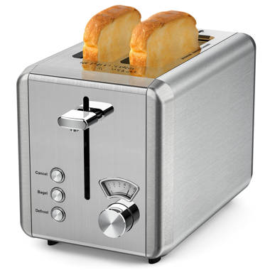 Courant CTP-2701W Cool Touch 2-Slice Toaster, White