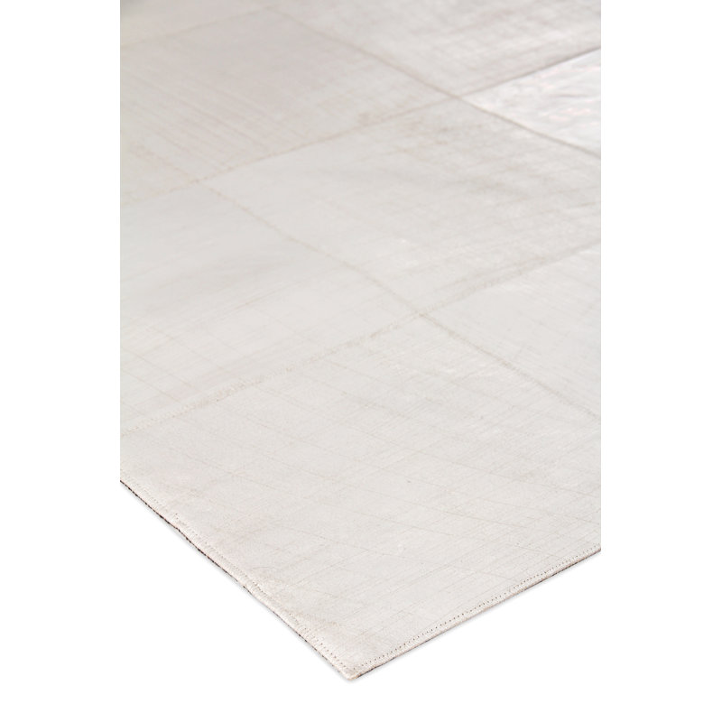 Capri Leather Geometric Area Rug, Rectangle 11'6" x 14'6"