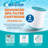 Hurricane 4 Pack Advanced Filter Cartridge for Pleatco PRB25SF, Unicel C-4405