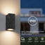 Pavonis Matte Black Up & Downlight