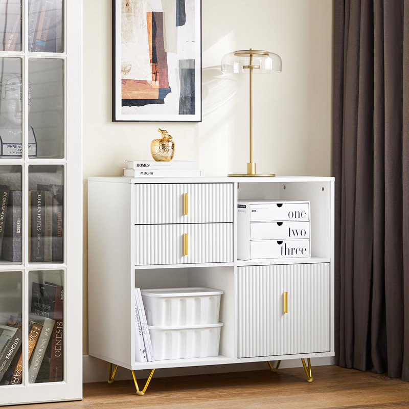 105cm Wide 3 -Drawer File Cabinet
