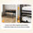 Storage Twin Daybed with Trundle, Upholstered Headboard, Metal Frame, and Built-in Charging Station-604911428