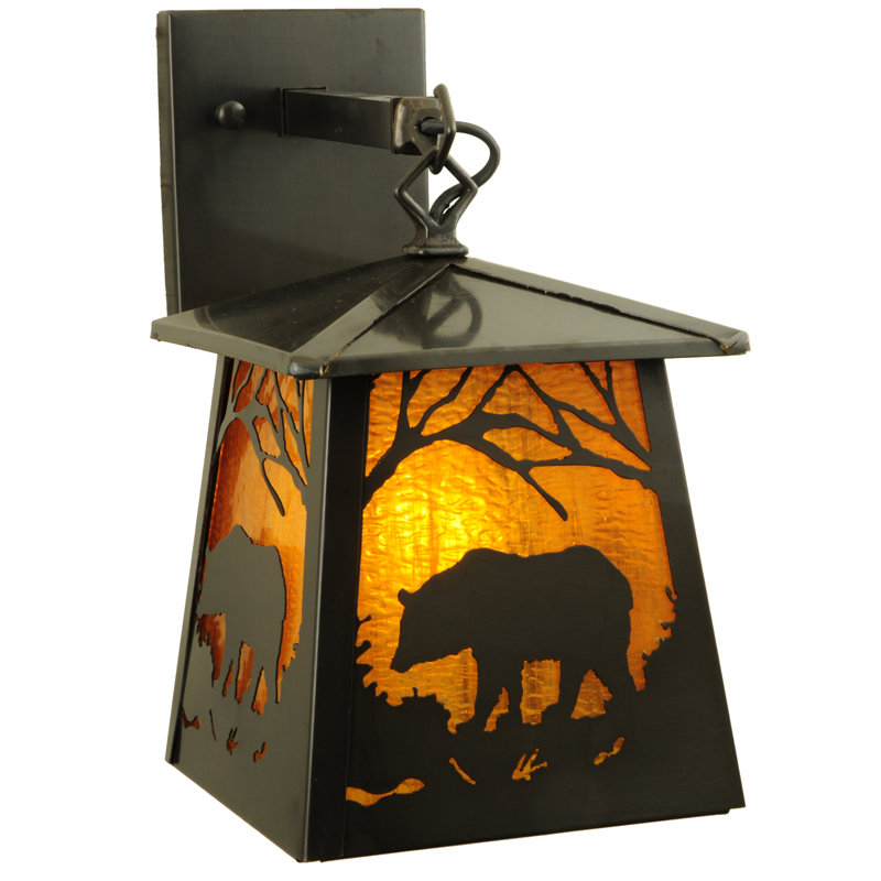 1 - Light Outdoor Wall Lantern
