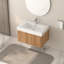 Meuble-lavabo mural pour salle de bain avec lavabo intégré-1634408569