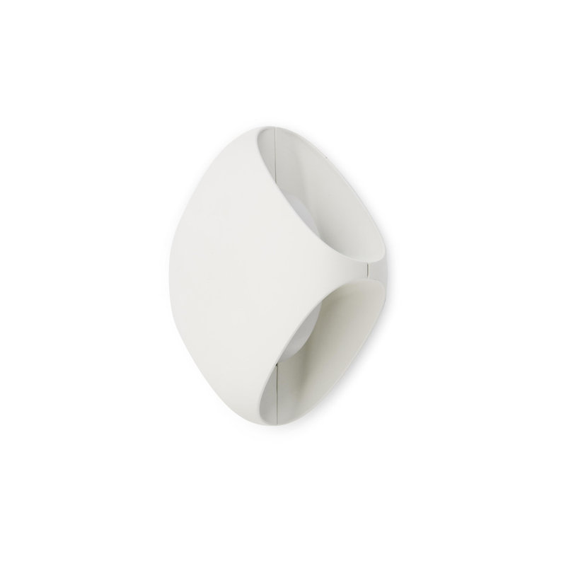 Rudgeway Integrated LED Outdoor Flush Mount, White