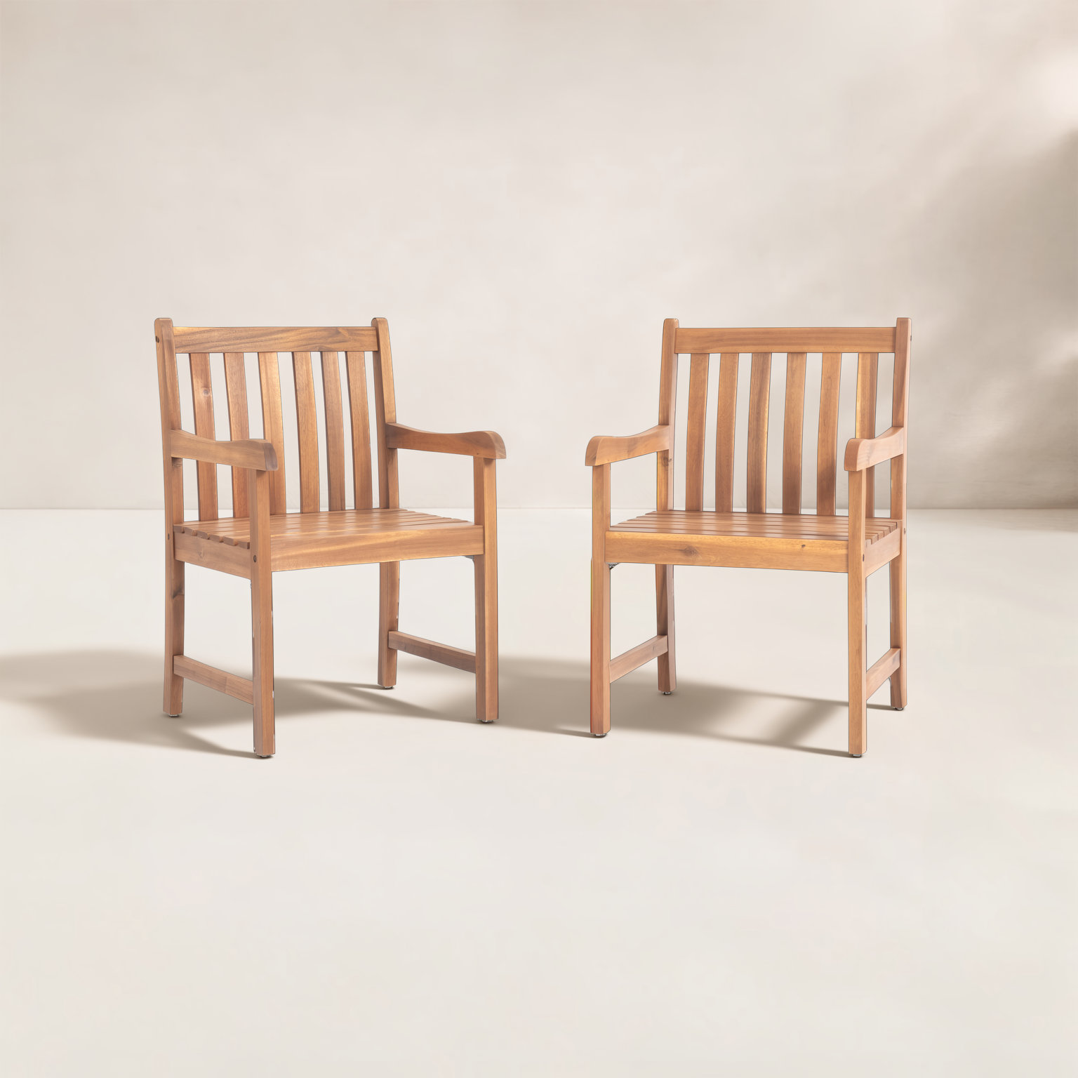 Ross Acacia Patio Armchair