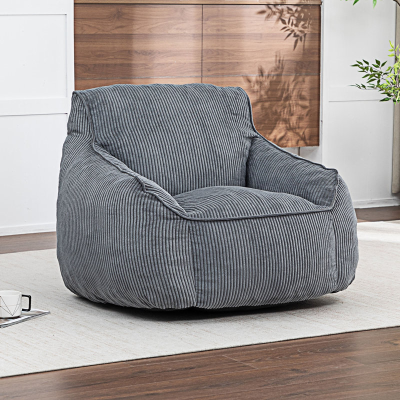 Fauteuil à billes, Gris foncé