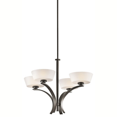 Aghalee 4 - Light Dimmable Classic / Traditional Chandelier